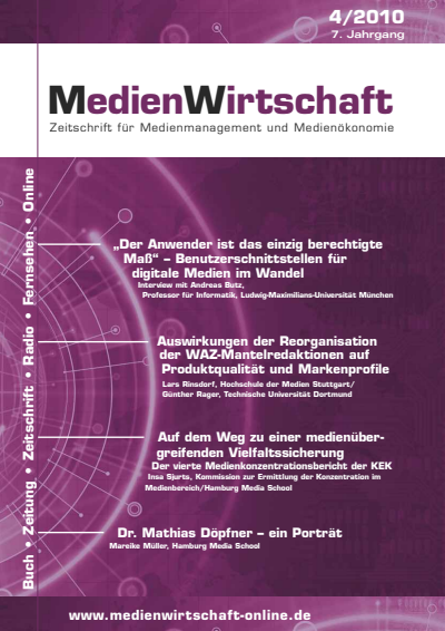 Heft 4 Cover