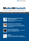 MedienWirtschaft