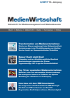 MedienWirtschaft