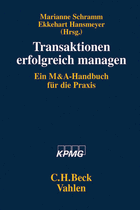 Marianne Schramm, Ekkehart Hansmeyer - Transaktionen erfolgreich managen