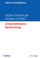 Jochen Drukarczyk, Andreas Schüler - Unternehmensbewertung
