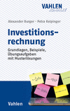 Alexander Burger, Petra Keipinger - Investitionsrechnung