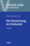 Markus Hövel, Egon Schneider - Die Tenorierung im Zivilurteil