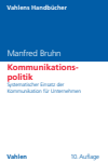 Manfred Bruhn - Kommunikationspolitik