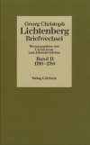 Albrecht Schöne, Ulrich Joost - Lichtenberg Briefwechsel  Bd. 2: 1780-1784