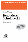 Hans Brox, Wolf-Dietrich Walker - Besonderes Schuldrecht