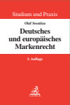 Olaf Sosnitza - Deutsches und europäisches Markenrecht