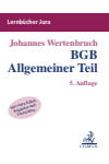 Johannes Wertenbruch - BGB Allgemeiner Teil
