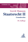 Gerrit Manssen - Staatsrecht II