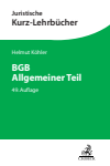 Helmut Köhler, Heinrich Lange - BGB Allgemeiner Teil