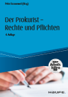 Peter Fissenewert - Der Prokurist - Rechte und Pflichten -  mit Arbeitshilfen online