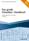 Michael Hauff, Hanno Musielack - Das große Verwalter-Handbuch